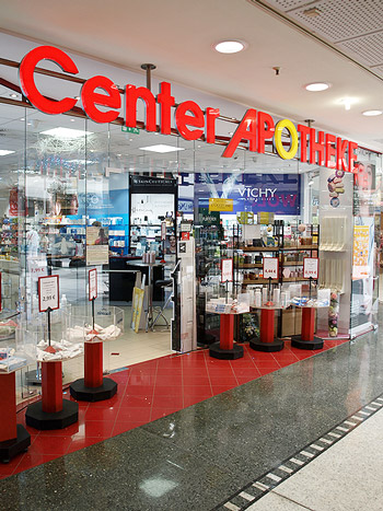 Shop Bild Center-Apotheke im EKT Farmsen