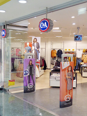 Bild Shop Mode bei C&A im EKT Farmsen