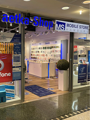 Bild Shop MS Mobile Store im Erdgeschoss im EKT Farmsen